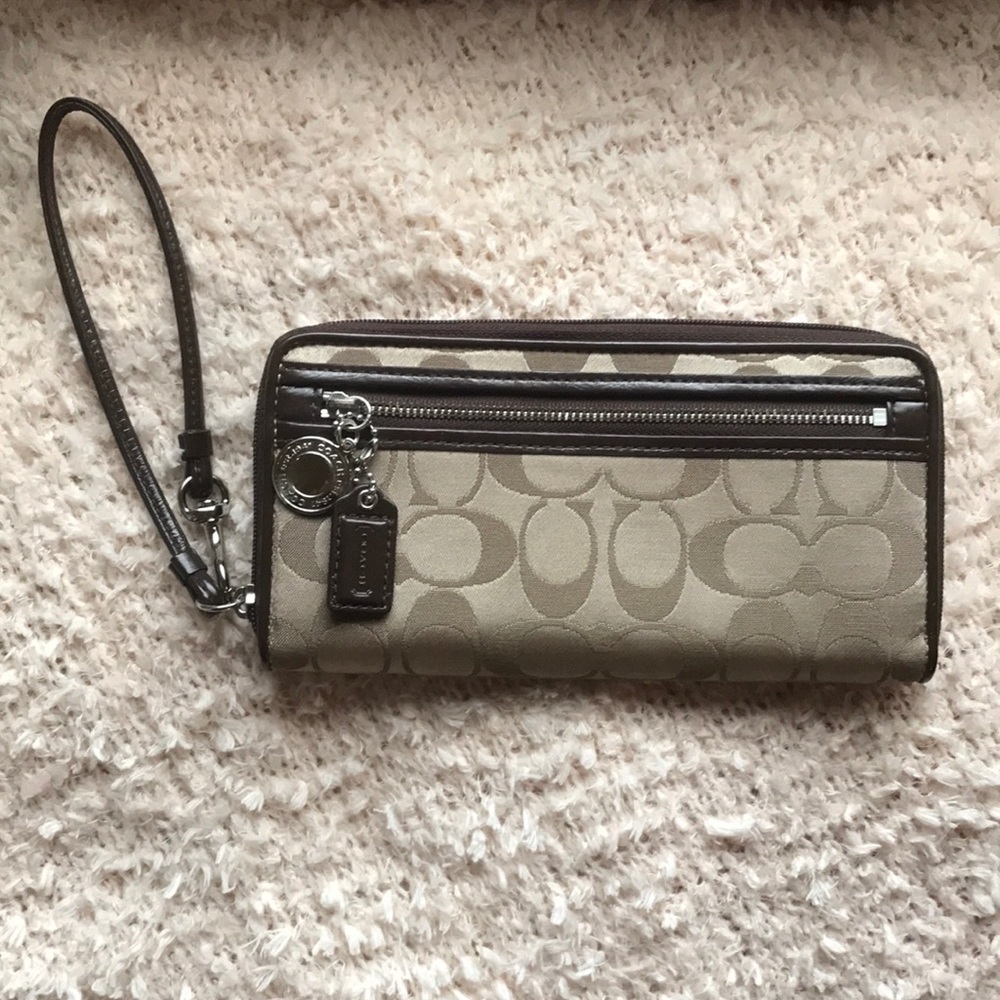 Brown Coach Wallet